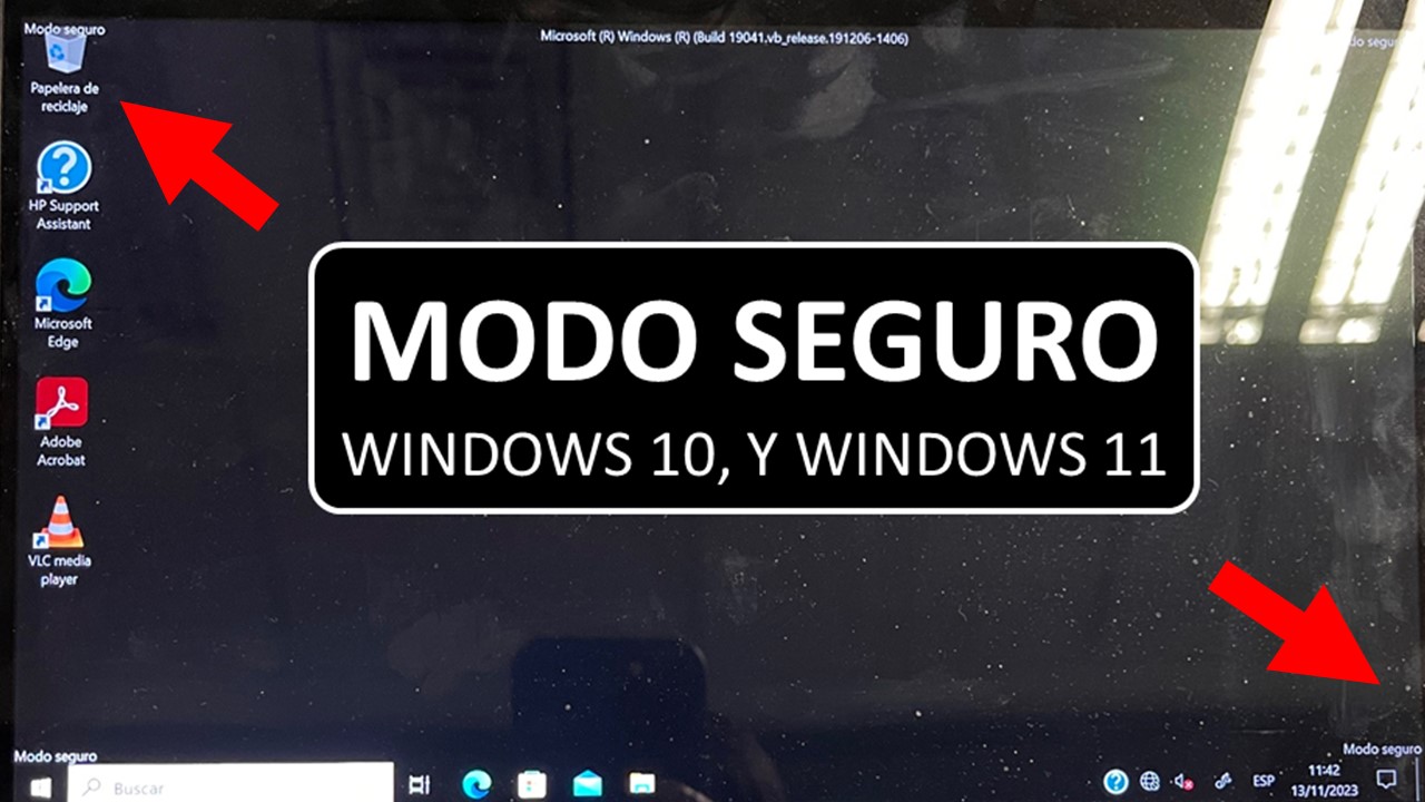Modo seguro de Windows